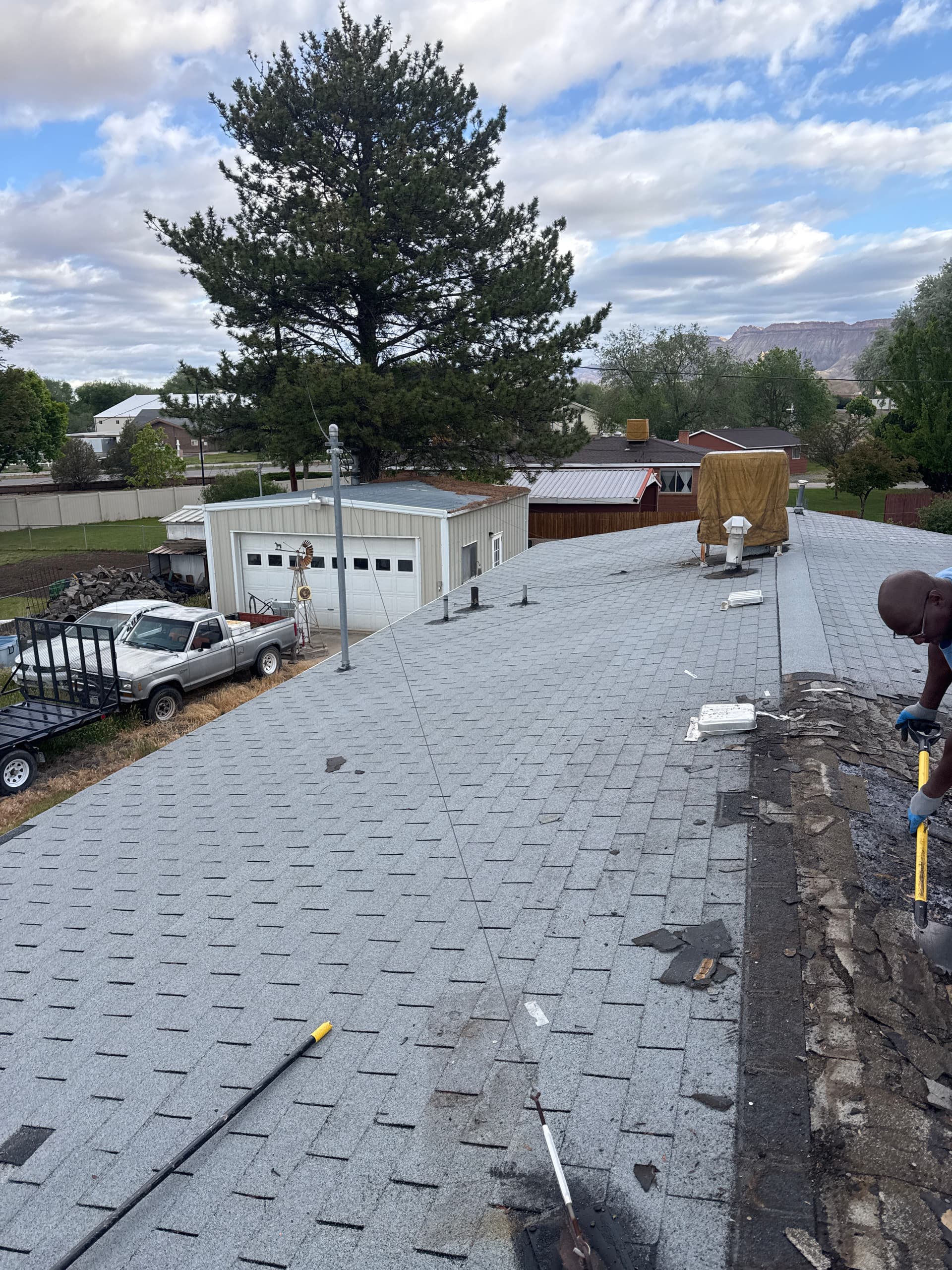Gallery photos for Worn-Out Shingles Stripped Down and Replaced Right: Image #1