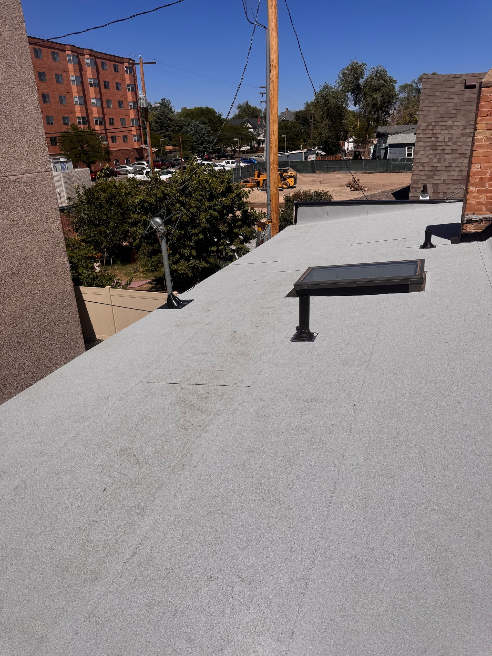 Gallery photos for Flat Deck Replacement and Skylight Leak Repair Done Right: Image #1