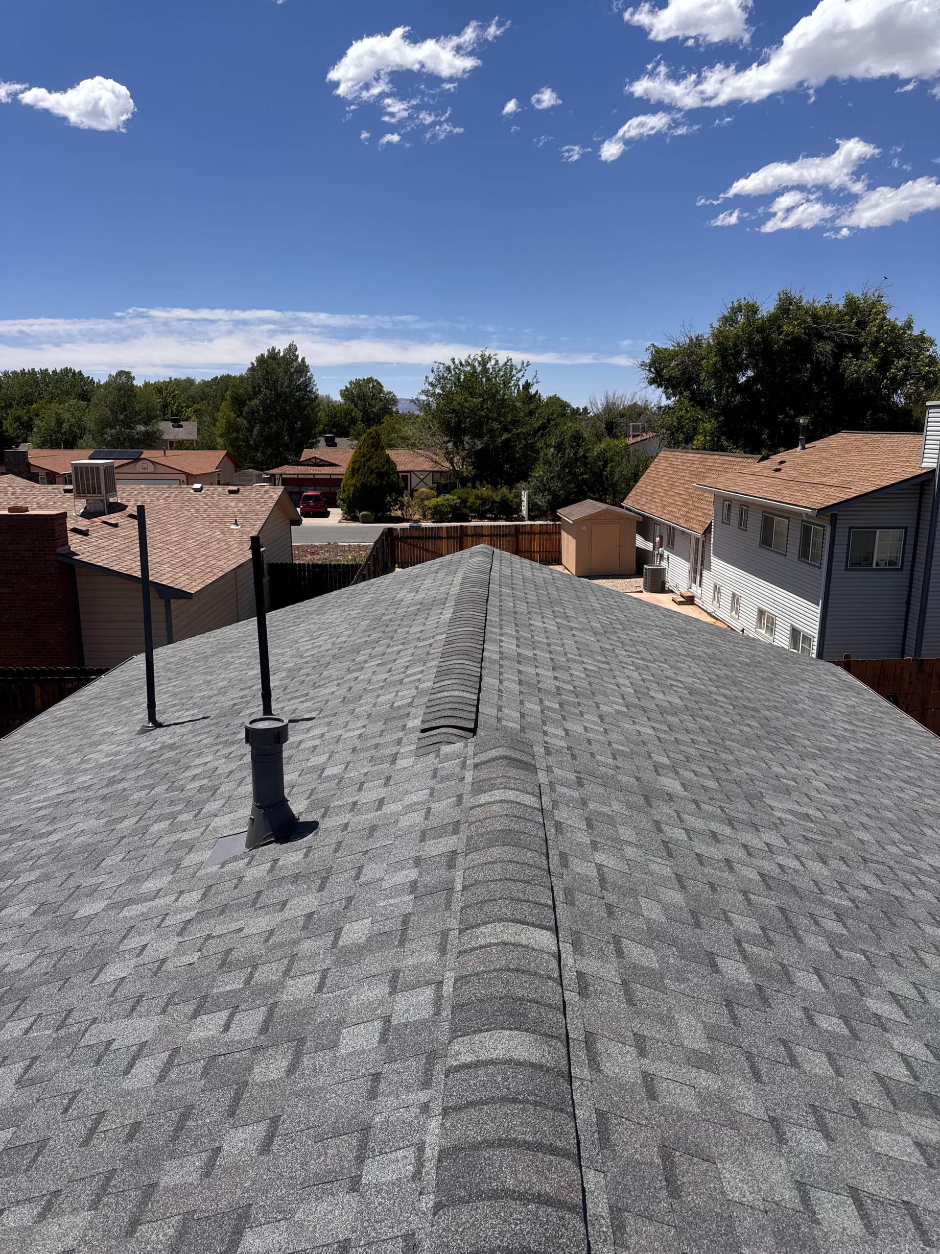 Full Roof Replacement and Chimney Repair Done Right image