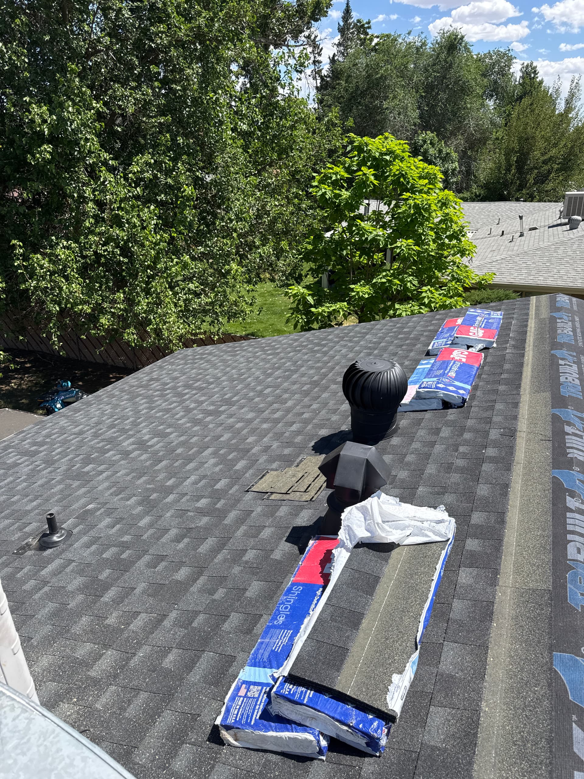 Gallery photos for Asphalt Shingle Roof Replacement Nearly Done and Built to Last: Image #2